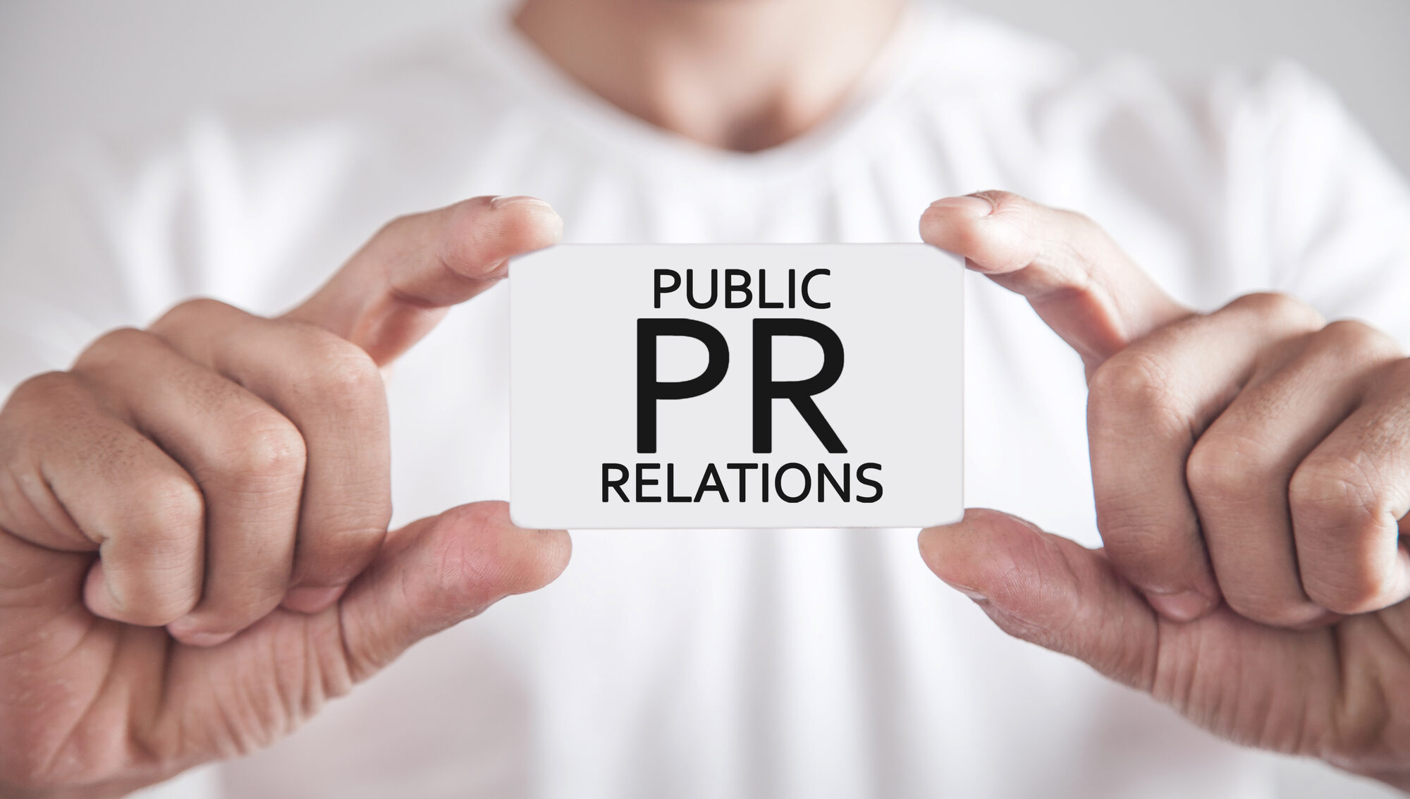 Pr- Public Relations. Business concept