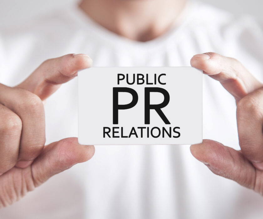 Pr- Public Relations. Business concept